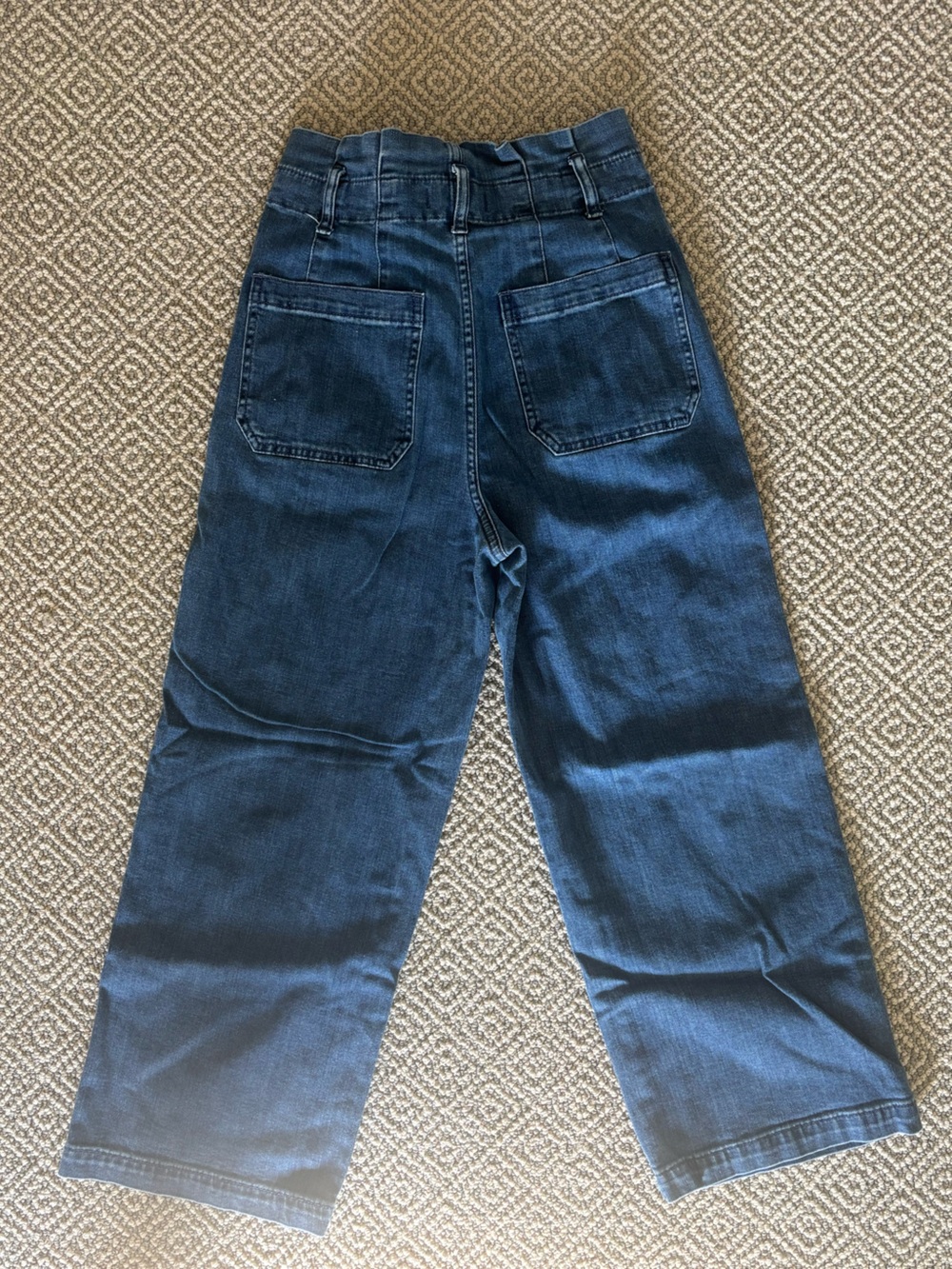 Madewell paperbag Blue Jeans